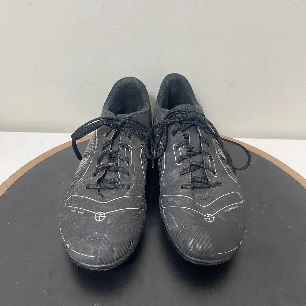 Nike Mercurial Vapor 15 Academy Soccer Cleats‎ Youth US 4.5Y Black White FG